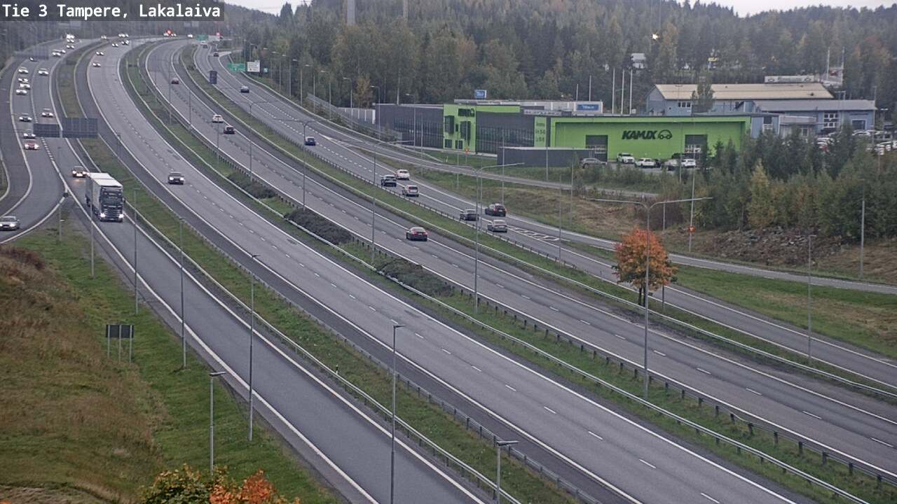 Weather Camera Image Road 3 Tampere, Lakalaiva, Tampere, Pirkanmaa