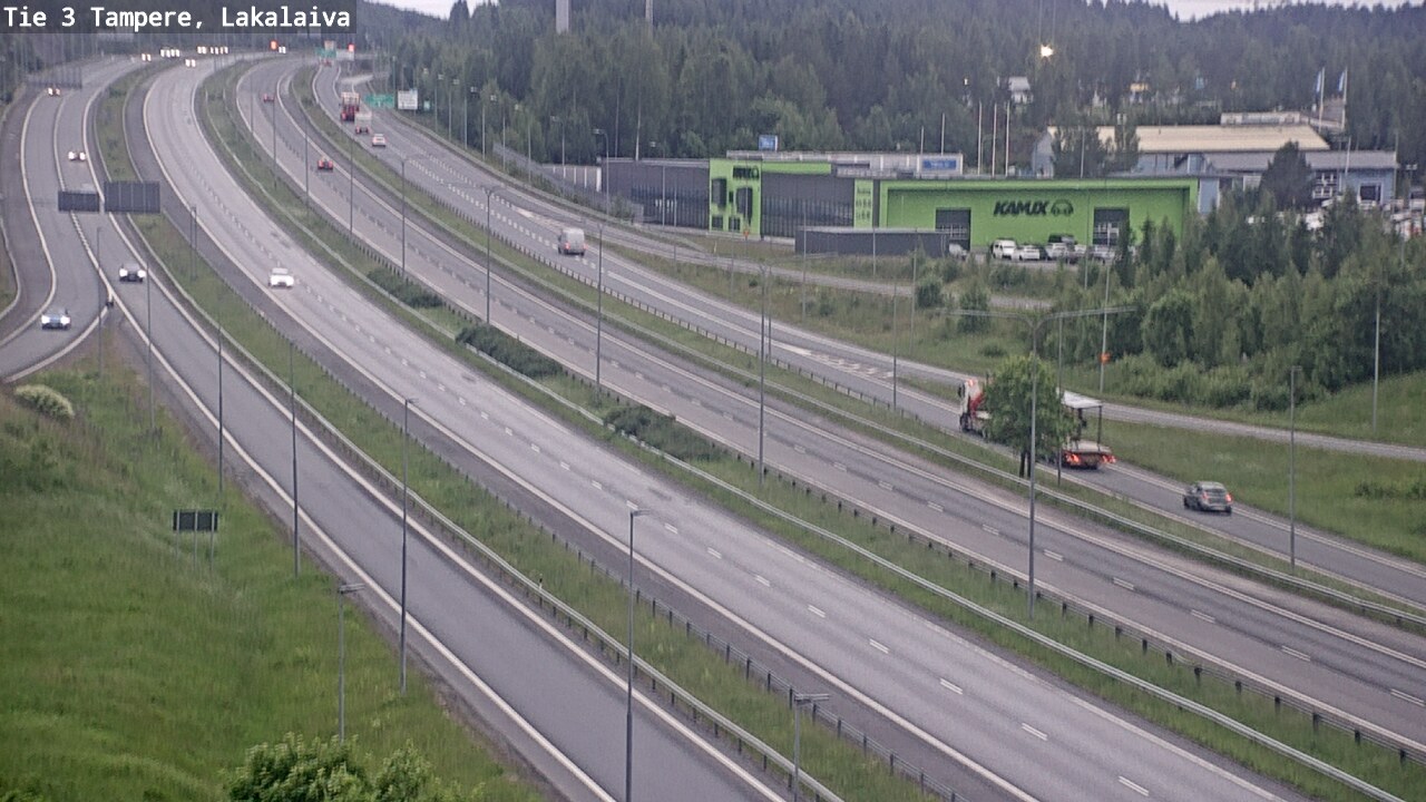 Kelikamerat Kuva Tie 3 Tampere, Lakalaiva, Tampere, Pirkanmaa