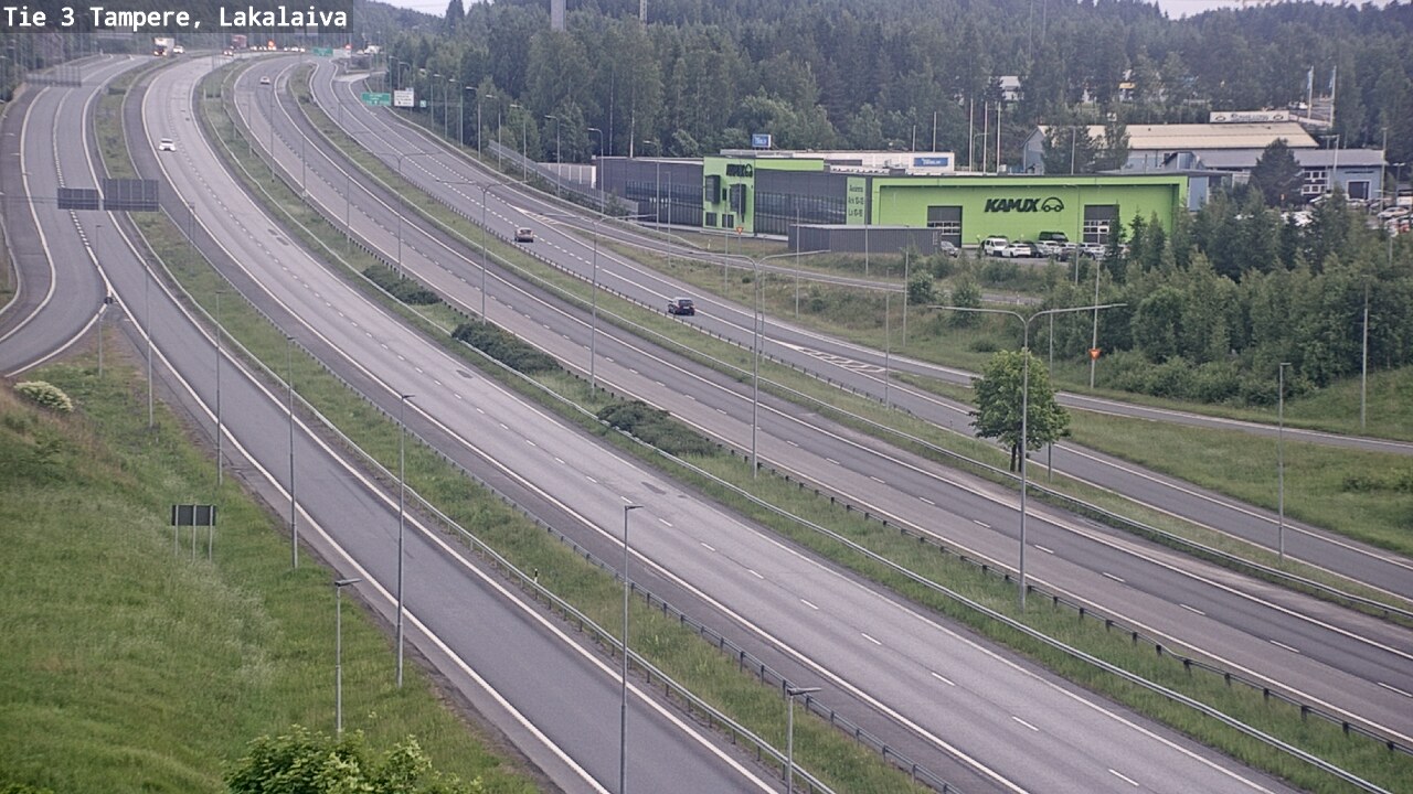 Kelikamerat Kuva Tie 3 Tampere, Lakalaiva, Tampere, Pirkanmaa