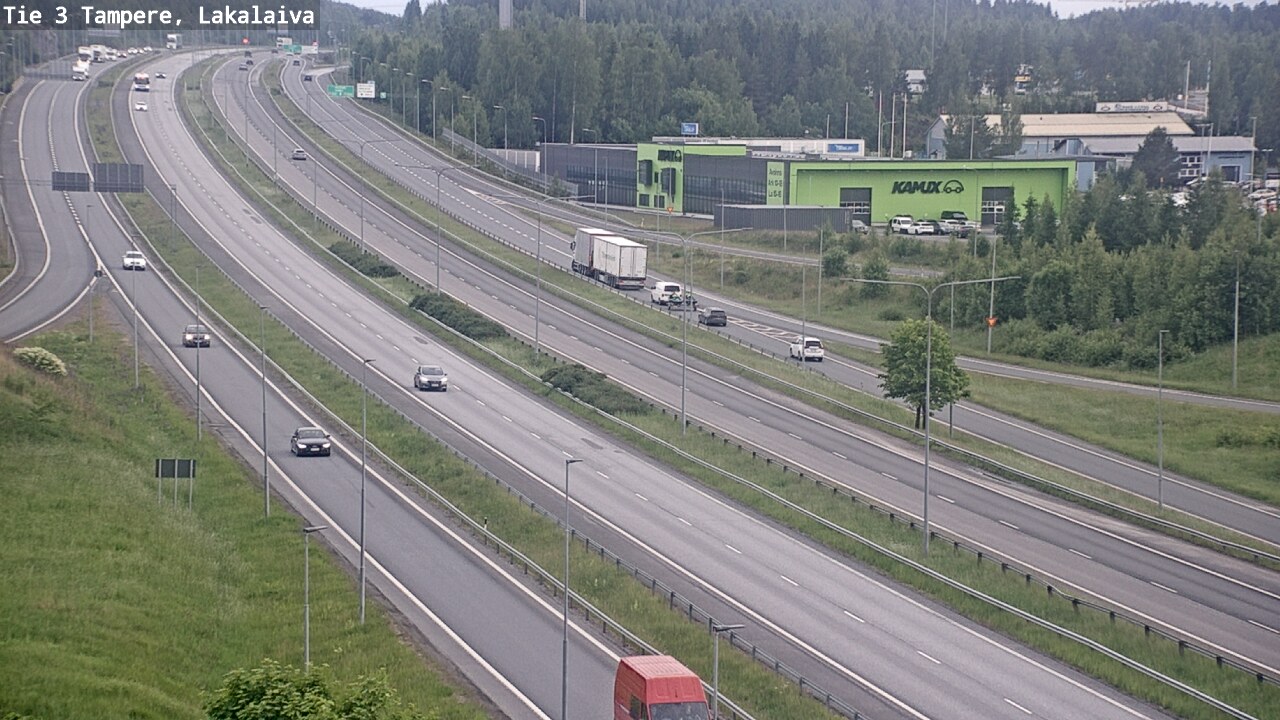 Kelikamerat Kuva Tie 3 Tampere, Lakalaiva, Tampere, Pirkanmaa