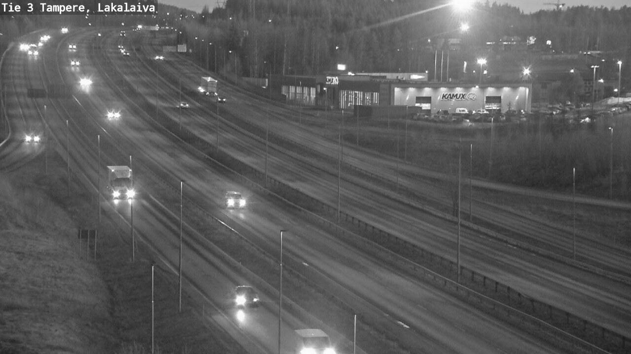 Weather Camera Image Road 3 Tampere, Lakalaiva, Tampere, Pirkanmaa