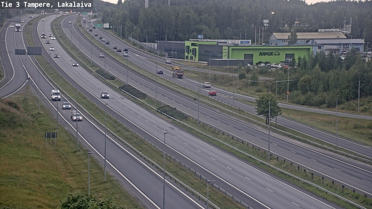 Kelikamerat Kuva Tie 3 Tampere, Lakalaiva, Tampere, Pirkanmaa