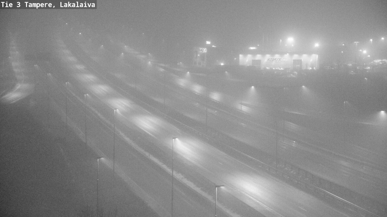 Weather Camera Image Väg 3 Tammerfors, Lakalaiva, Tampere, Pirkanmaa