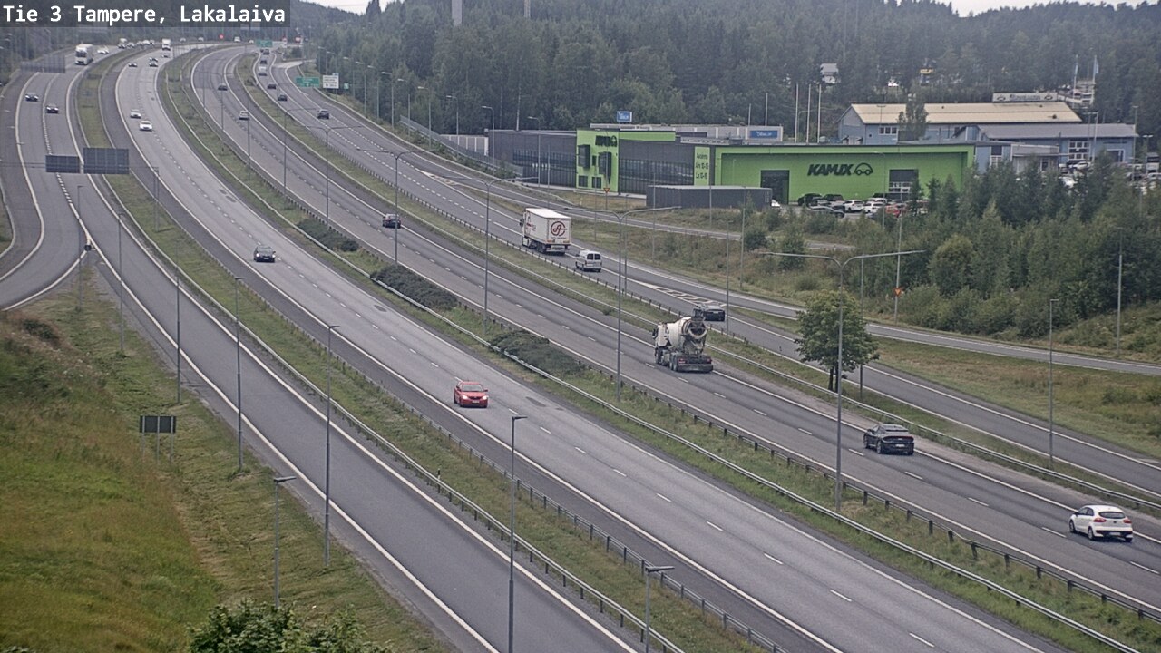 Weather Camera Image Road 3 Tampere, Lakalaiva, Tampere, Pirkanmaa