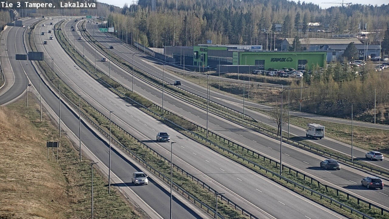 Kelikamerat Kuva Tie 3 Tampere, Lakalaiva, Tampere, Pirkanmaa