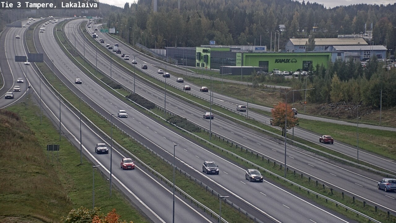 Weather Camera Image Road 3 Tampere, Lakalaiva, Tampere, Pirkanmaa
