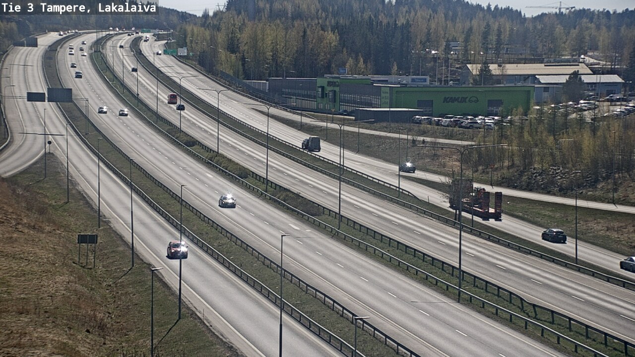 Kelikamerat Kuva Tie 3 Tampere, Lakalaiva, Tampere, Pirkanmaa