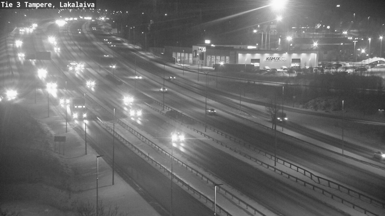 Weather Camera Image Road 3 Tampere, Lakalaiva, Tampere, Pirkanmaa