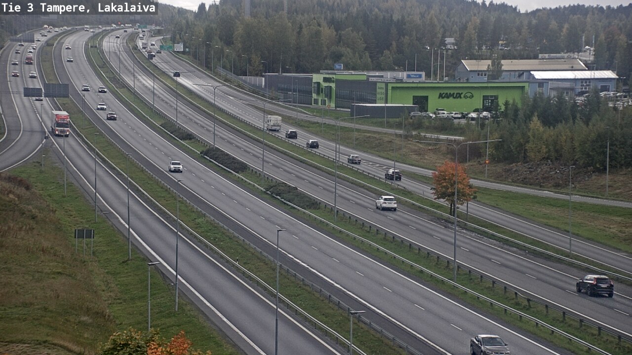 Weather Camera Image Road 3 Tampere, Lakalaiva, Tampere, Pirkanmaa