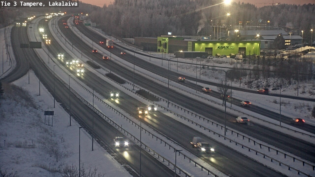 Kelikamerat Kuva Tie 3 Tampere, Lakalaiva, Tampere, Pirkanmaa