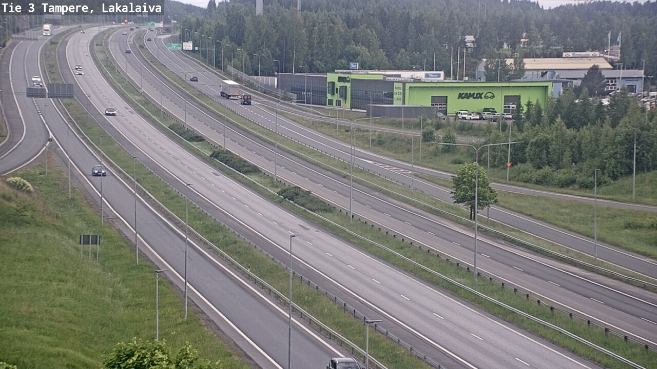 Kelikamerat Kuva Tie 3 Tampere, Lakalaiva, Tampere, Pirkanmaa