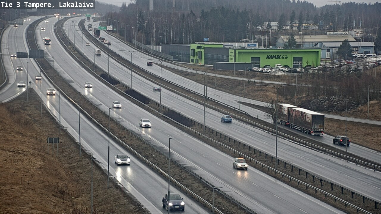 Kelikamerat Kuva Tie 3 Tampere, Lakalaiva, Tampere, Pirkanmaa