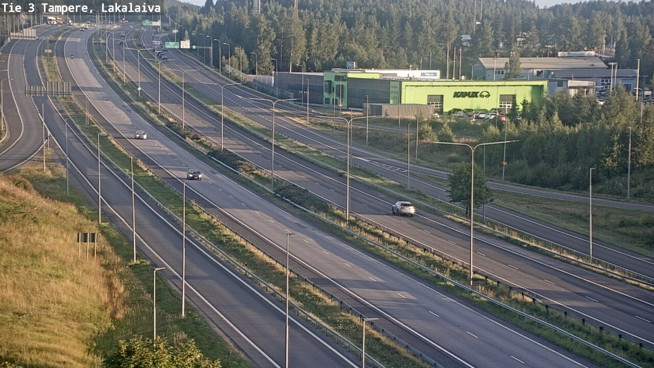 Kelikamerat Kuva Tie 3 Tampere, Lakalaiva, Tampere, Pirkanmaa