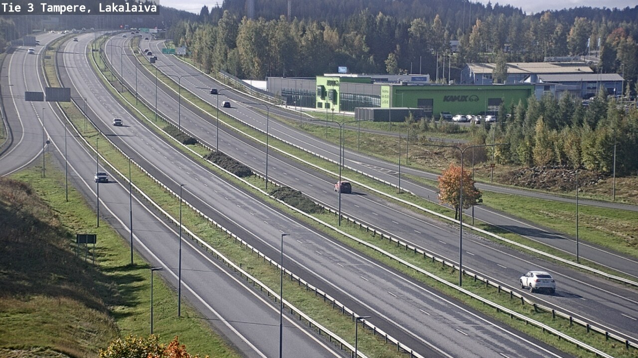 Kelikamerat Kuva Tie 3 Tampere, Lakalaiva, Tampere, Pirkanmaa