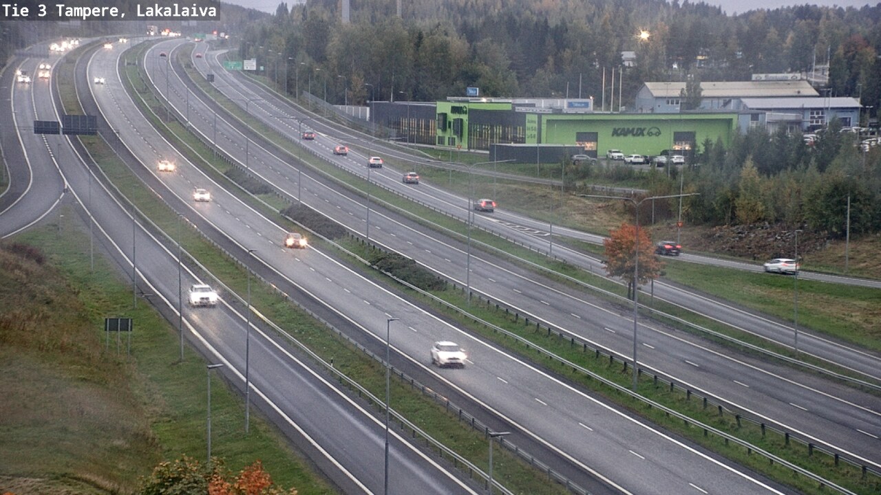 Weather Camera Image Road 3 Tampere, Lakalaiva, Tampere, Pirkanmaa