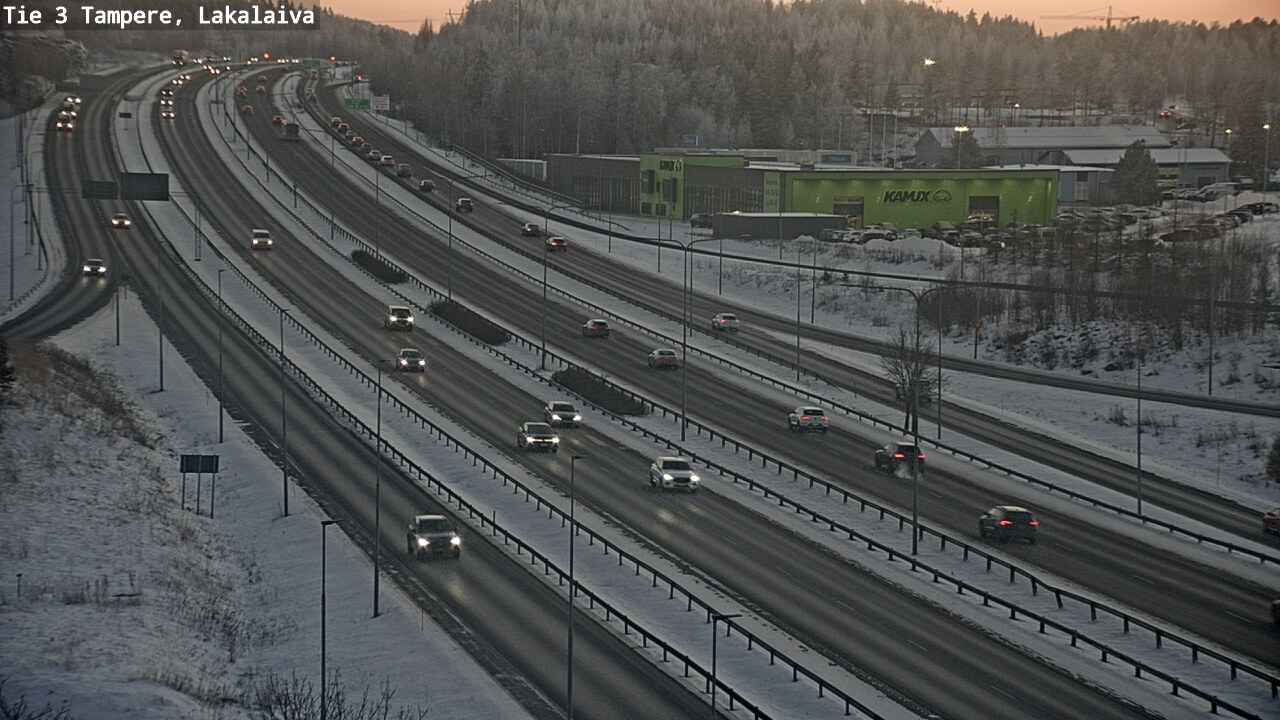 Weather Camera Image Road 3 Tampere, Lakalaiva, Tampere, Pirkanmaa