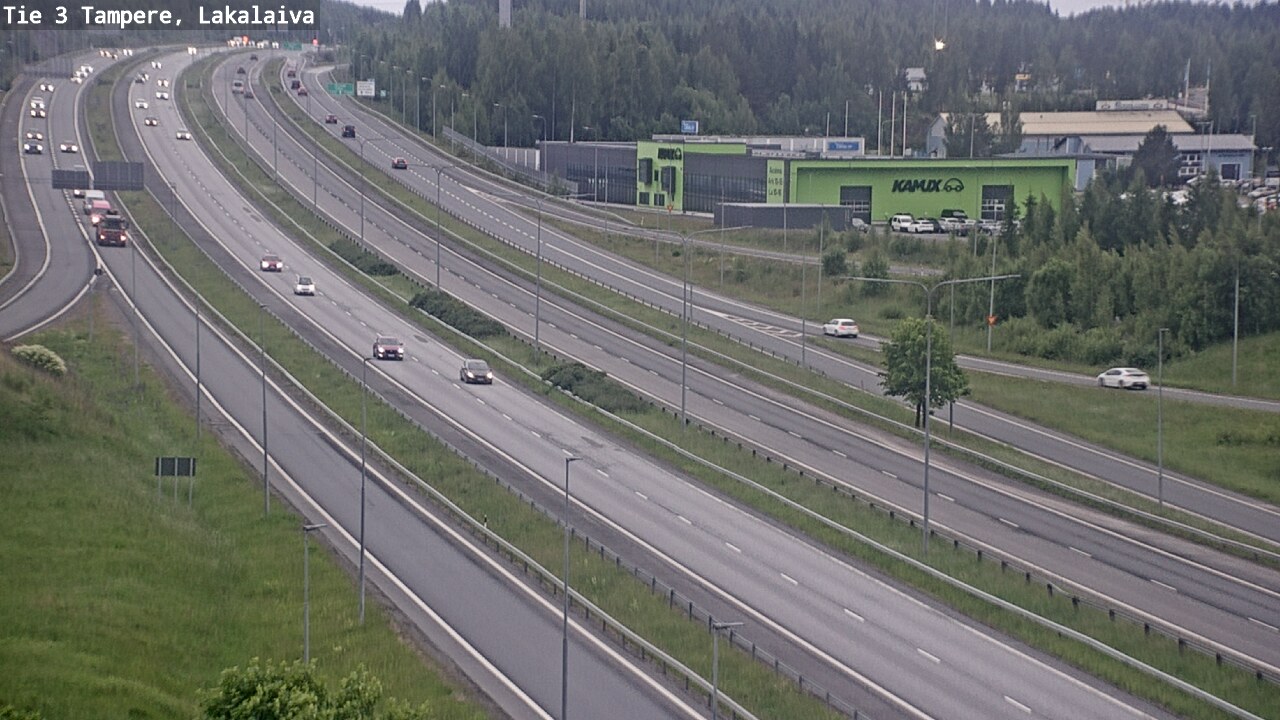 Kelikamerat Kuva Tie 3 Tampere, Lakalaiva, Tampere, Pirkanmaa