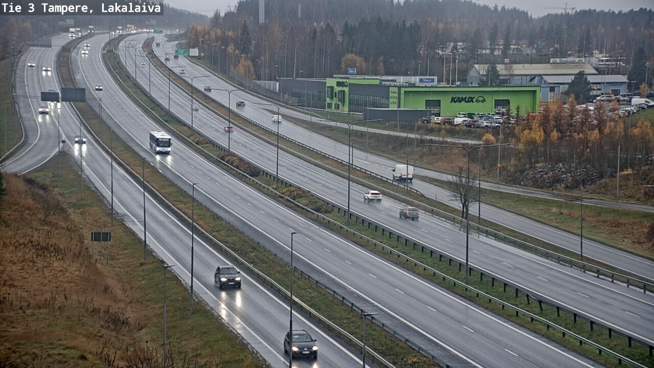 Kelikamerat Kuva Tie 3 Tampere, Lakalaiva, Tampere, Pirkanmaa