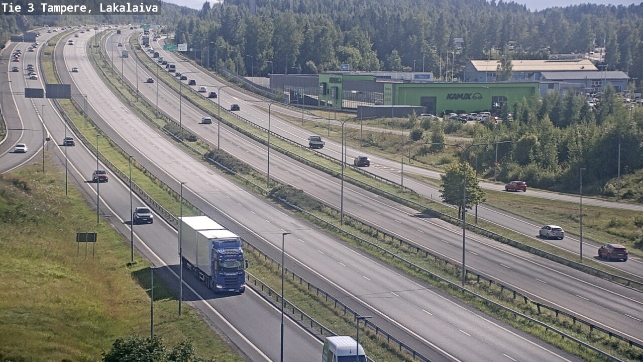 Kelikamerat Kuva Tie 3 Tampere, Lakalaiva, Tampere, Pirkanmaa