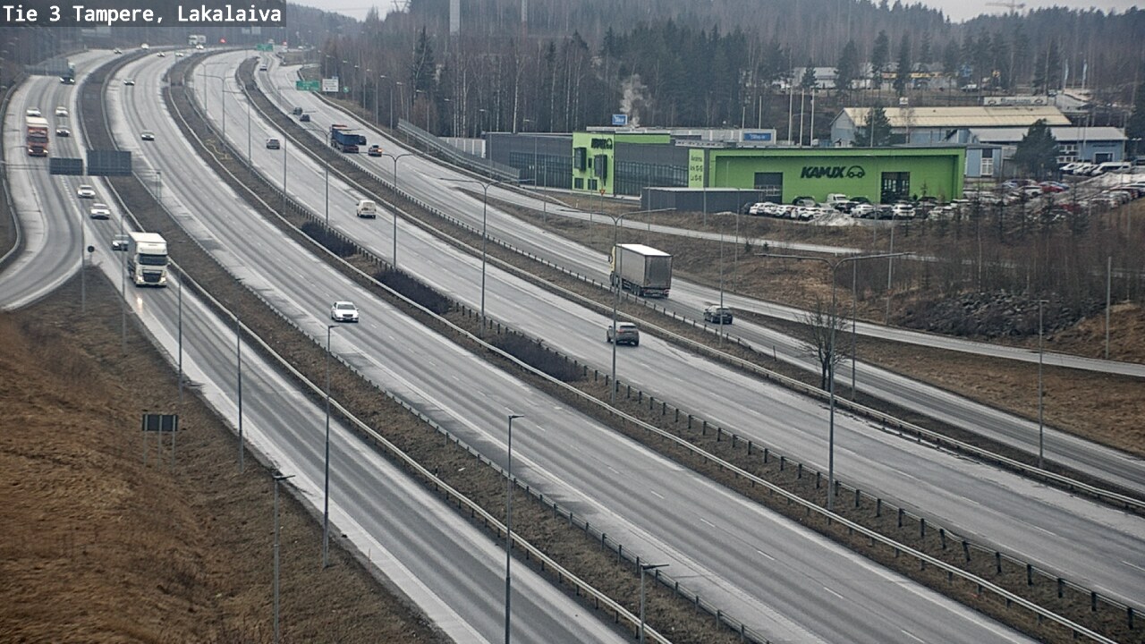 Kelikamerat Kuva Tie 3 Tampere, Lakalaiva, Tampere, Pirkanmaa