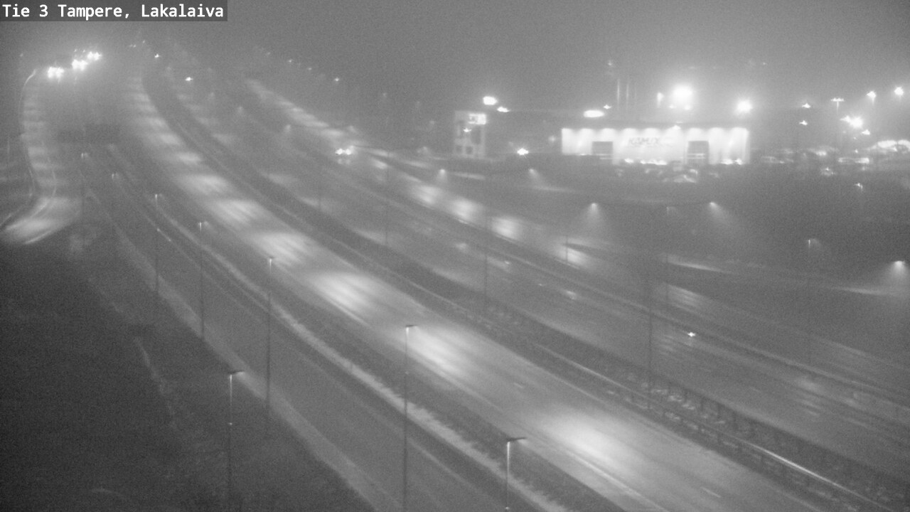Weather Camera Image Väg 3 Tammerfors, Lakalaiva, Tampere, Pirkanmaa