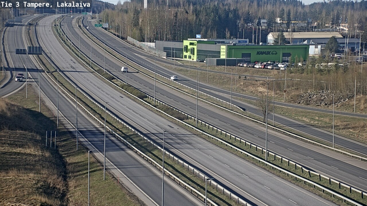 Kelikamerat Kuva Tie 3 Tampere, Lakalaiva, Tampere, Pirkanmaa