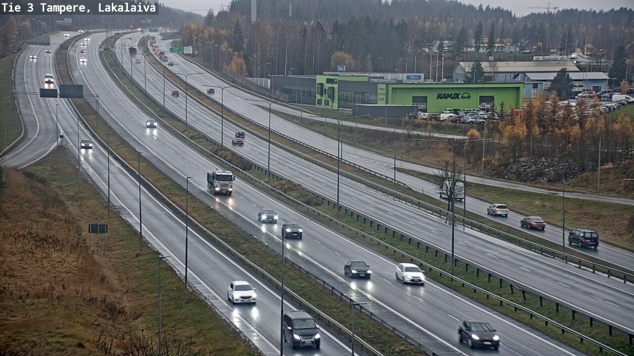 Kelikamerat Kuva Tie 3 Tampere, Lakalaiva, Tampere, Pirkanmaa