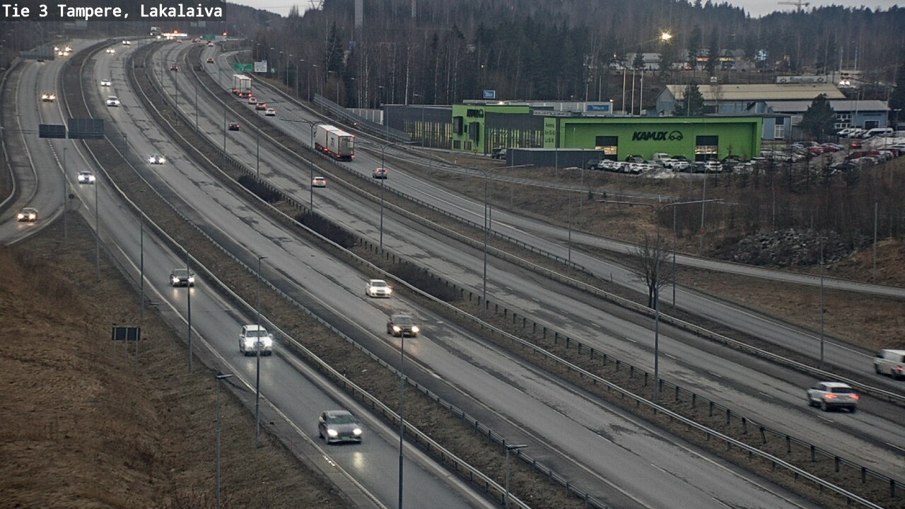 Kelikamerat Kuva Tie 3 Tampere, Lakalaiva, Tampere, Pirkanmaa