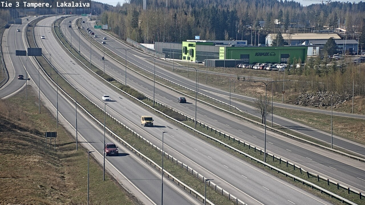 Kelikamerat Kuva Tie 3 Tampere, Lakalaiva, Tampere, Pirkanmaa
