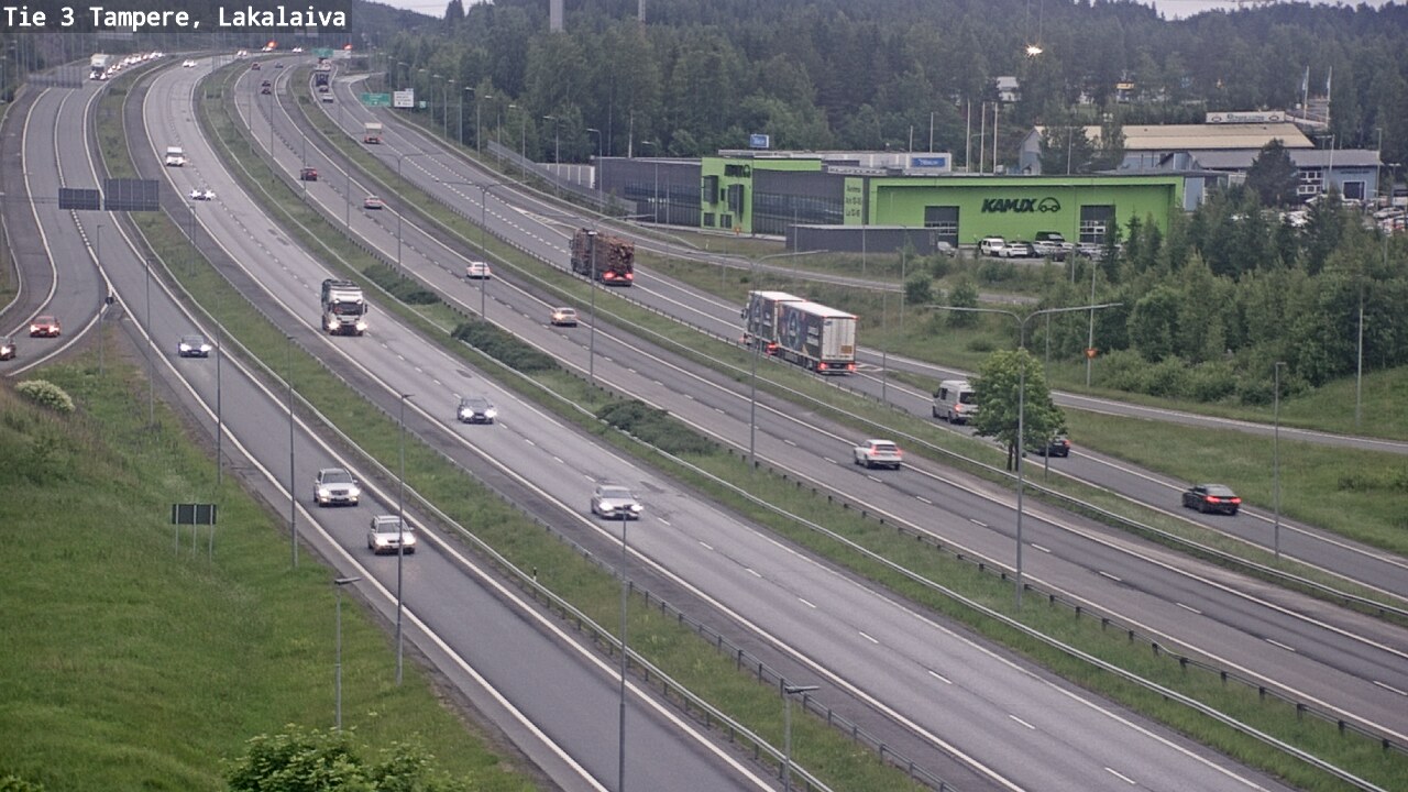 Kelikamerat Kuva Tie 3 Tampere, Lakalaiva, Tampere, Pirkanmaa