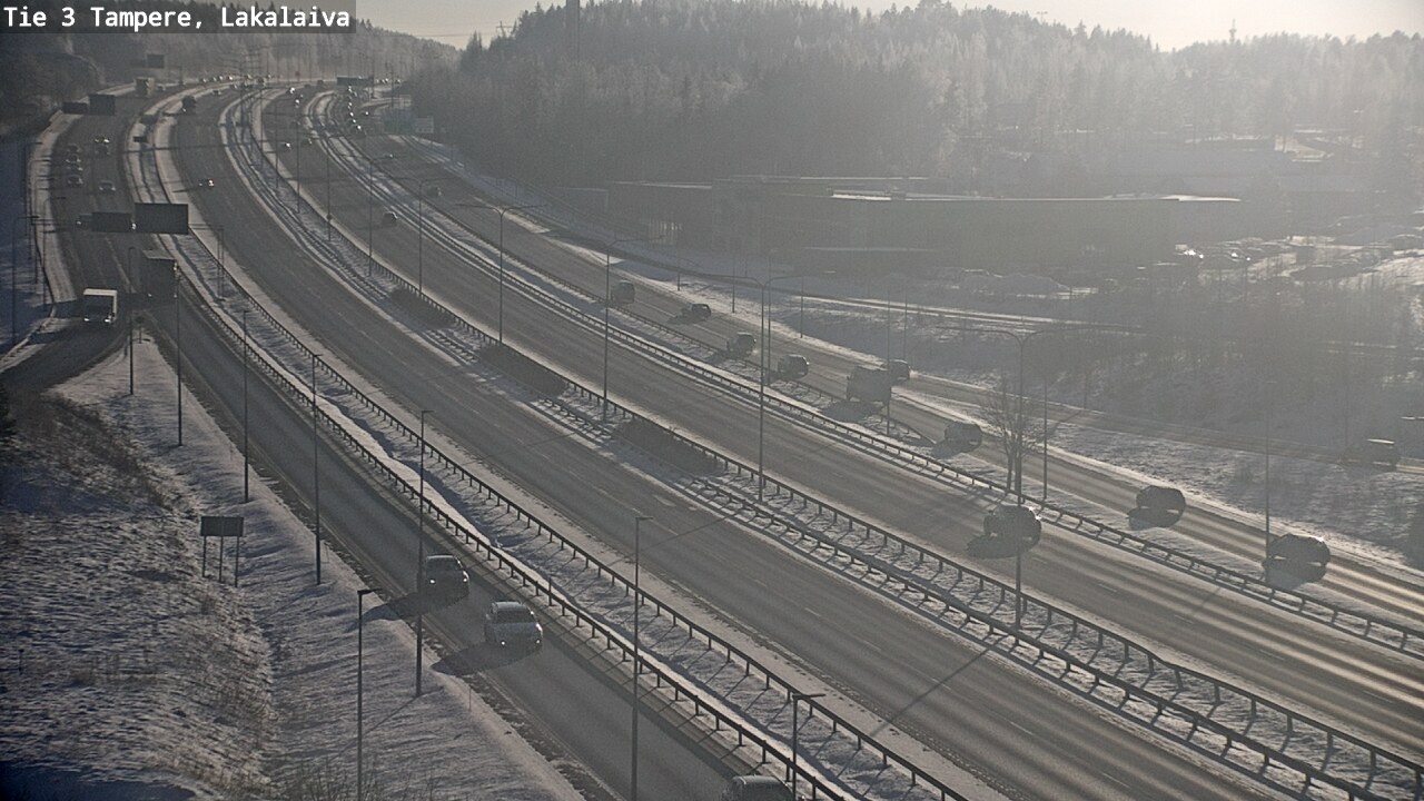 Weather Camera Image Väg 3 Tammerfors, Lakalaiva, Tampere, Pirkanmaa