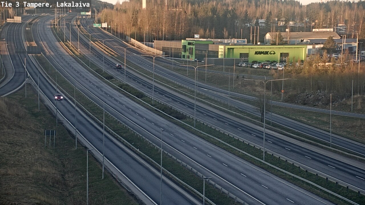 Kelikamerat Kuva Tie 3 Tampere, Lakalaiva, Tampere, Pirkanmaa