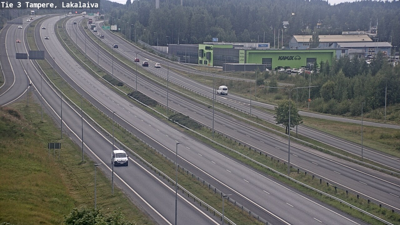 Kelikamerat Kuva Tie 3 Tampere, Lakalaiva, Tampere, Pirkanmaa