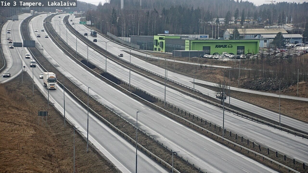 Kelikamerat Kuva Tie 3 Tampere, Lakalaiva, Tampere, Pirkanmaa