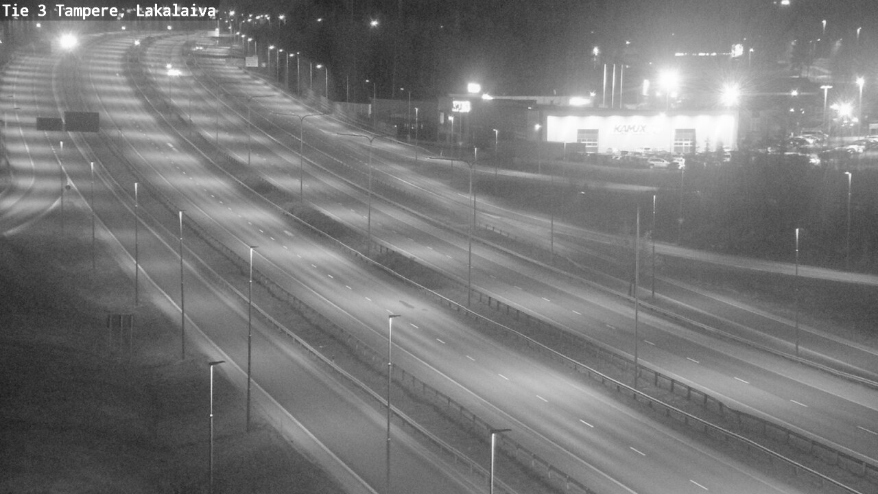 Weather Camera Image Road 3 Tampere, Lakalaiva, Tampere, Pirkanmaa