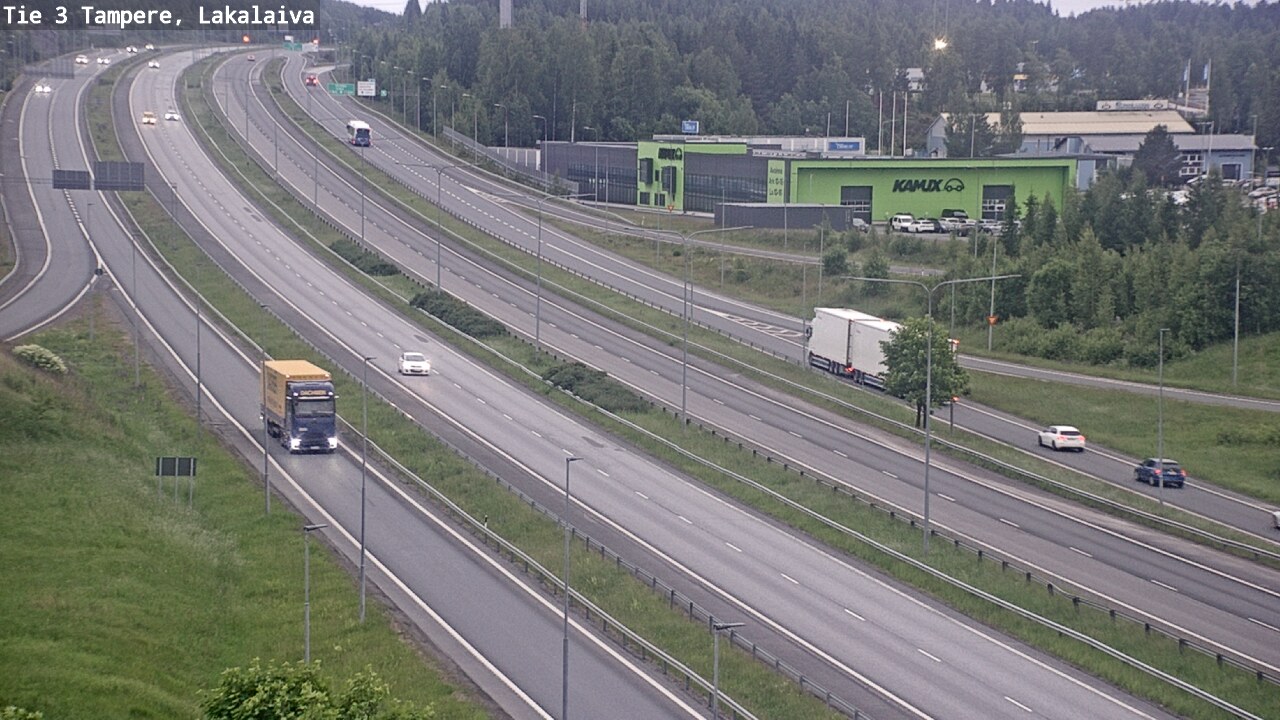 Kelikamerat Kuva Tie 3 Tampere, Lakalaiva, Tampere, Pirkanmaa