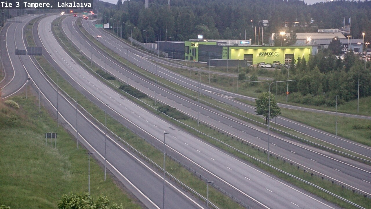Kelikamerat Kuva Tie 3 Tampere, Lakalaiva, Tampere, Pirkanmaa