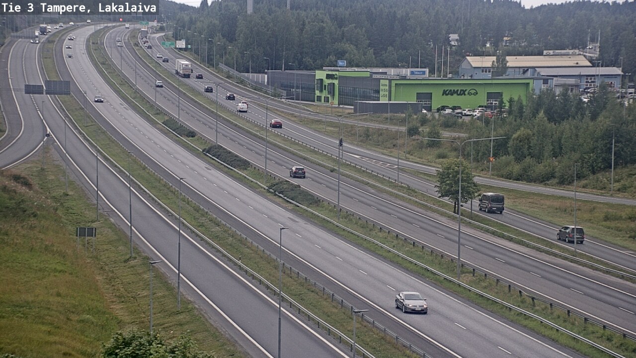 Kelikamerat Kuva Tie 3 Tampere, Lakalaiva, Tampere, Pirkanmaa