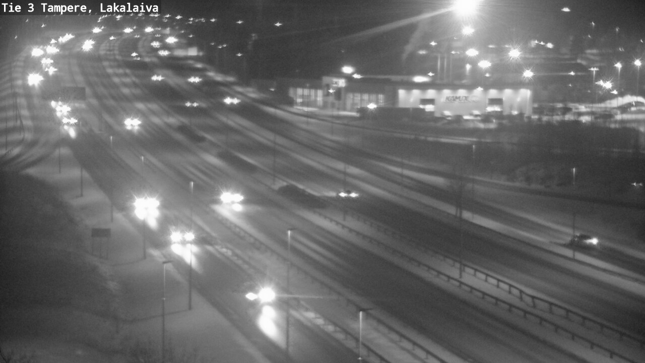 Weather Camera Image Road 3 Tampere, Lakalaiva, Tampere, Pirkanmaa