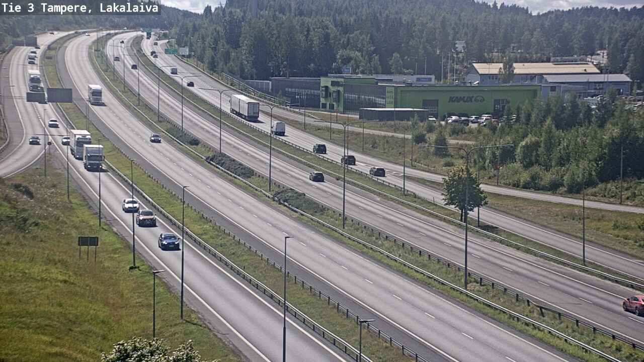 Kelikamerat Kuva Tie 3 Tampere, Lakalaiva, Tampere, Pirkanmaa