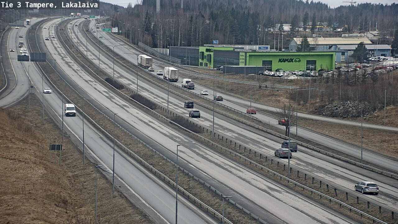 Kelikamerat Kuva Tie 3 Tampere, Lakalaiva, Tampere, Pirkanmaa