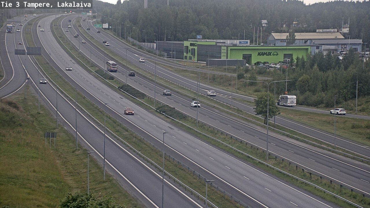 Weather Camera Image Road 3 Tampere, Lakalaiva, Tampere, Pirkanmaa