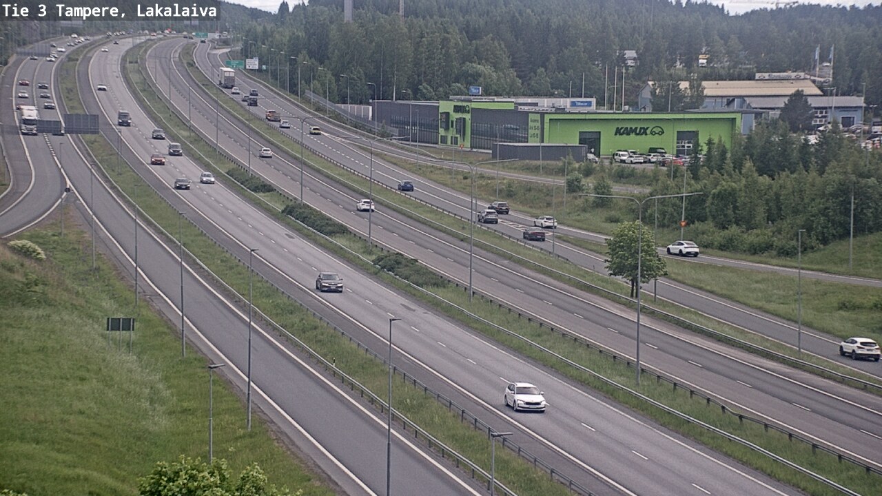 Weather Camera Image Road 3 Tampere, Lakalaiva, Tampere, Pirkanmaa