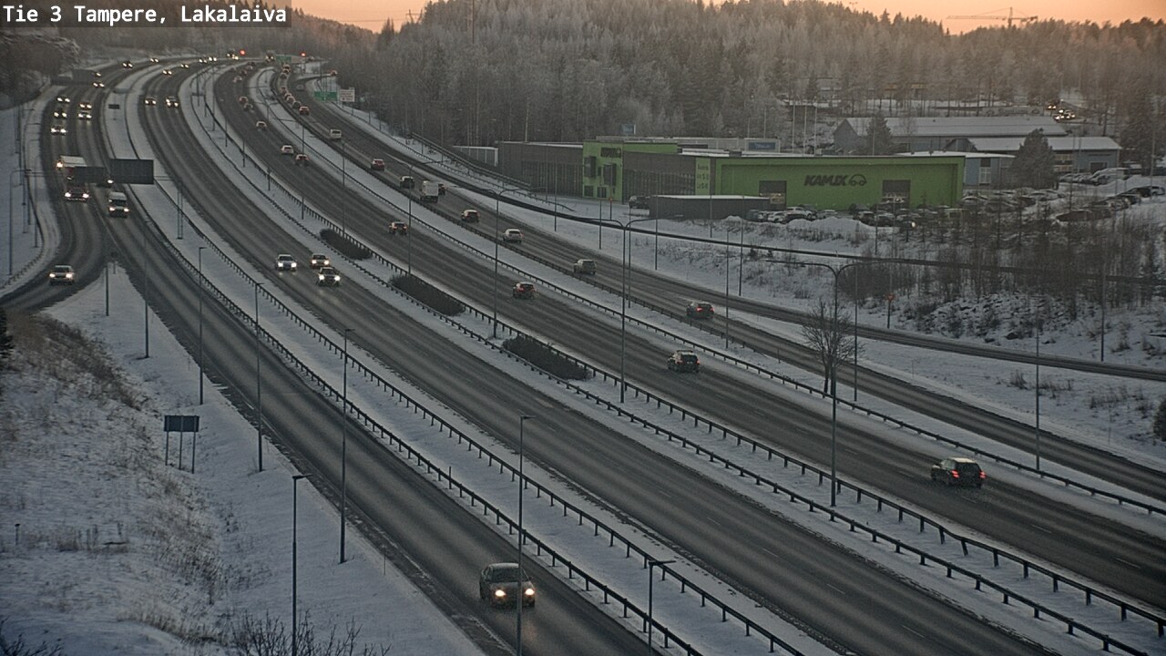 Weather Camera Image Road 3 Tampere, Lakalaiva, Tampere, Pirkanmaa