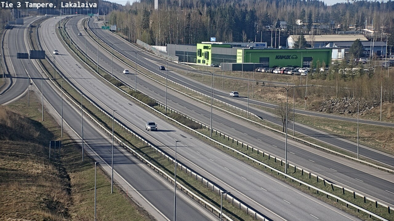 Kelikamerat Kuva Tie 3 Tampere, Lakalaiva, Tampere, Pirkanmaa