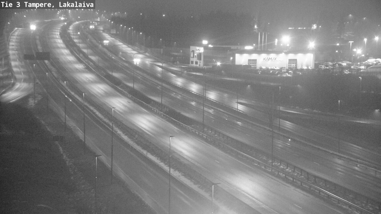 Weather Camera Image Väg 3 Tammerfors, Lakalaiva, Tampere, Pirkanmaa