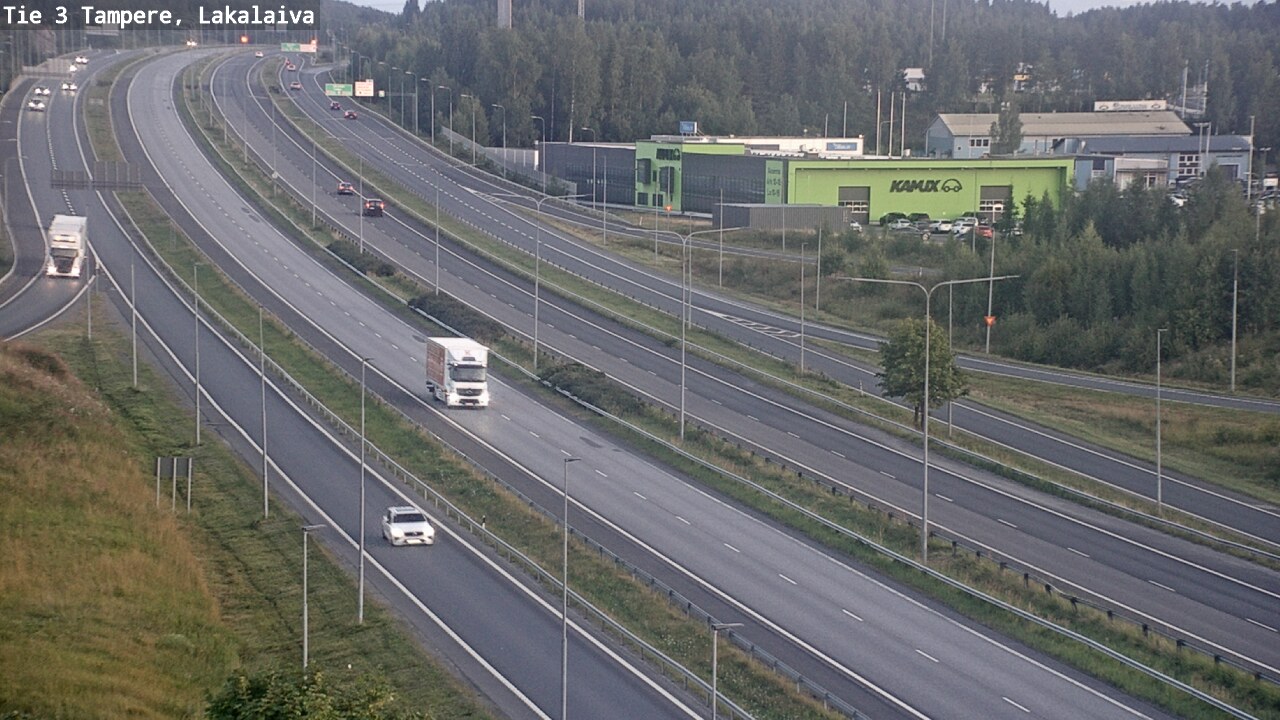 Kelikamerat Kuva Tie 3 Tampere, Lakalaiva, Tampere, Pirkanmaa