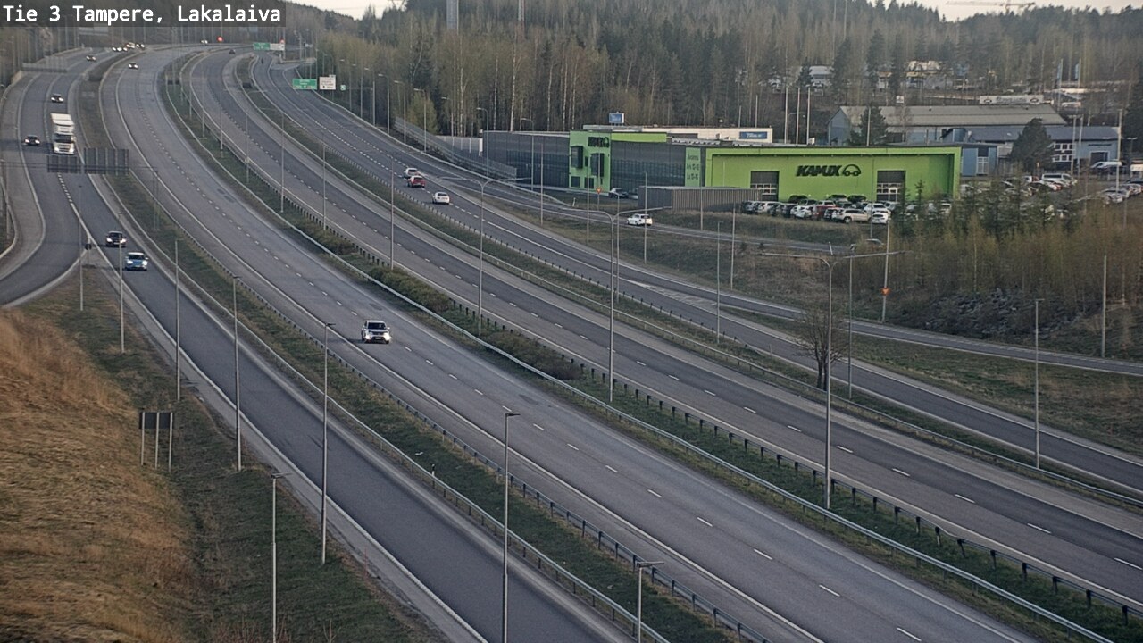 Kelikamerat Kuva Tie 3 Tampere, Lakalaiva, Tampere, Pirkanmaa