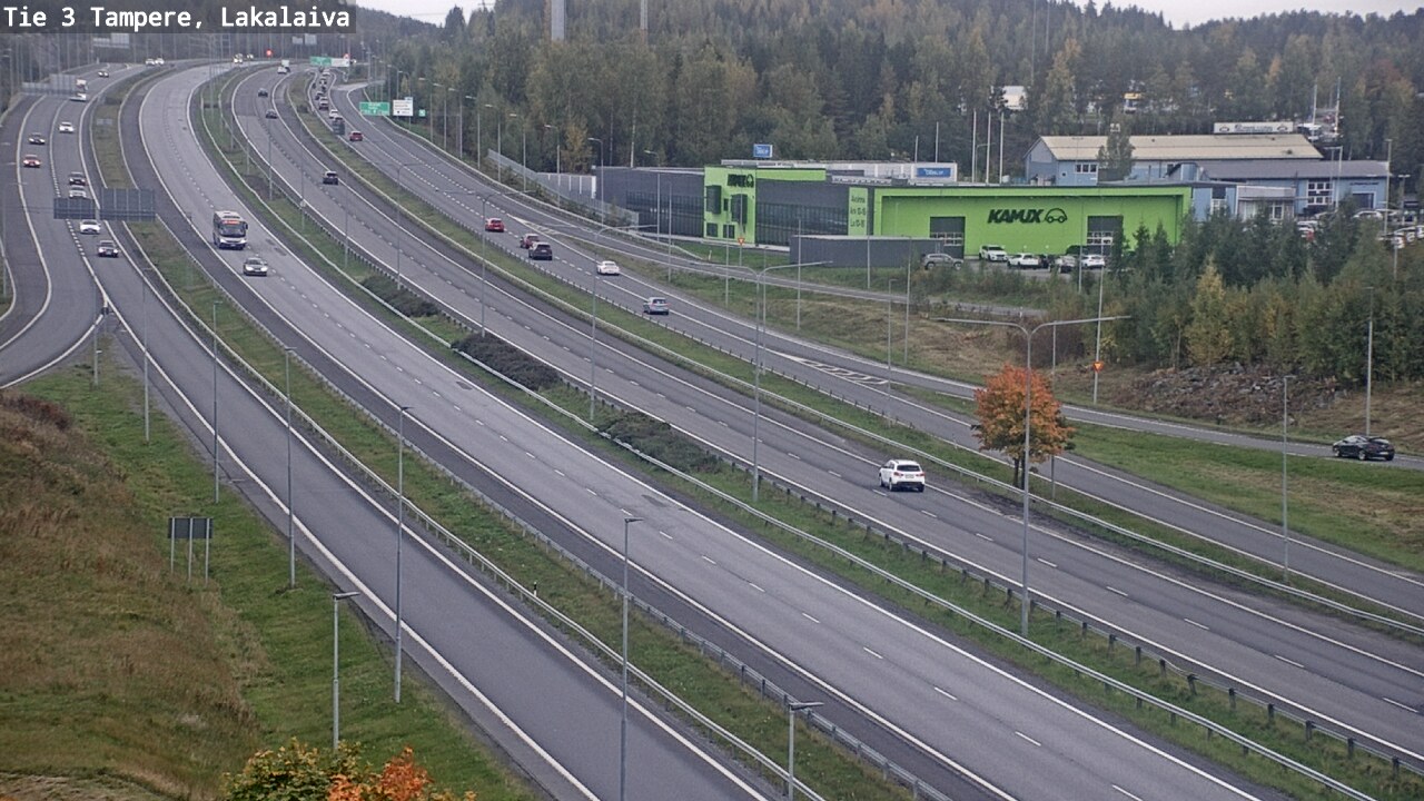 Weather Camera Image Road 3 Tampere, Lakalaiva, Tampere, Pirkanmaa