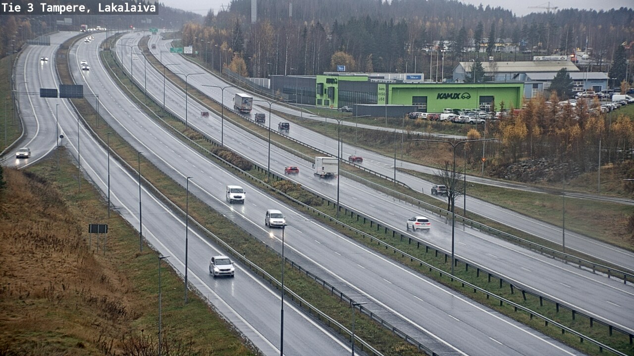 Kelikamerat Kuva Tie 3 Tampere, Lakalaiva, Tampere, Pirkanmaa